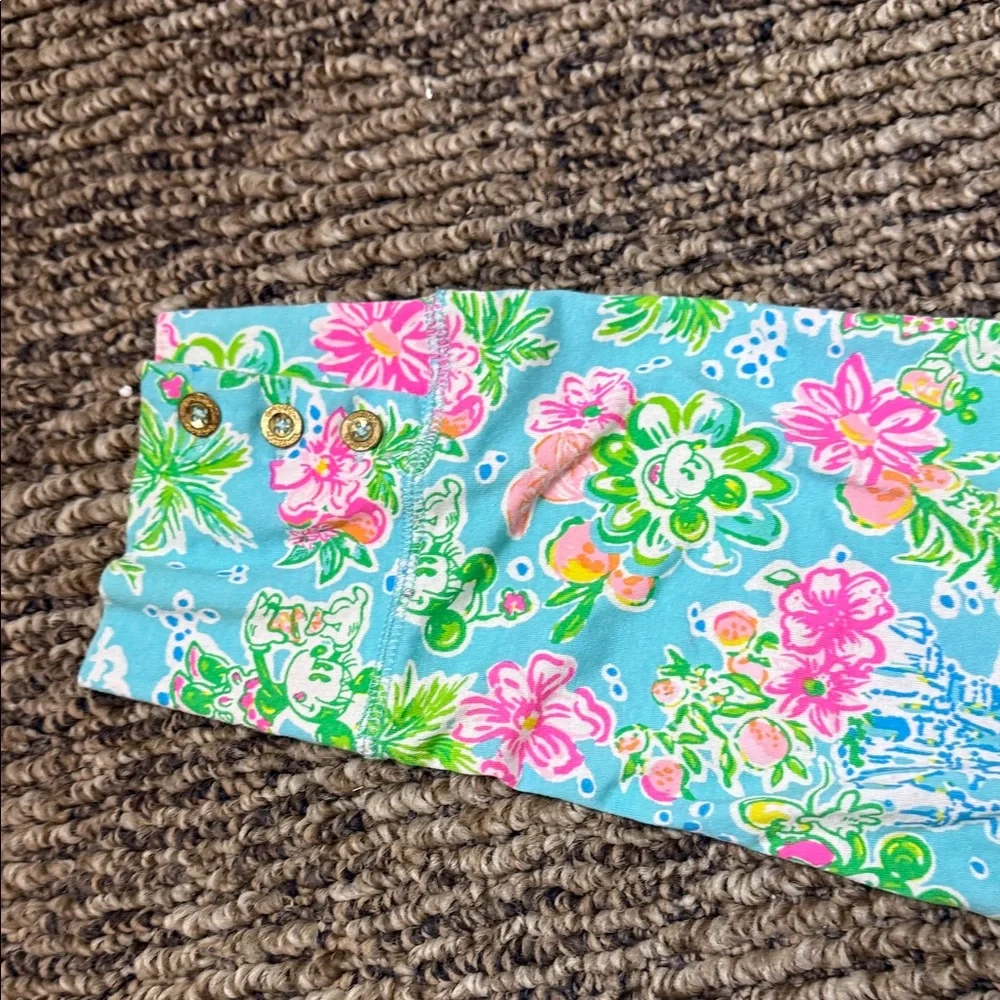 Lilly Pulitzer x Disney Dress Blue and Green Floral - Picture 5 of 5